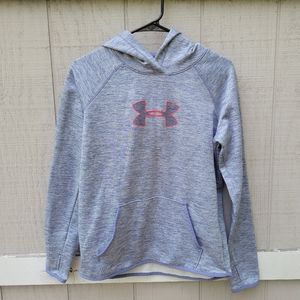 Women's Under Armour Cold Gear Storm Loose Fit Pullover Hoodie Sweatshirt Small